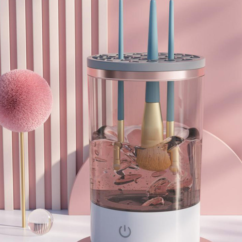 ⭐️AuroraGlow™ Elektrischer Make-up Pinsel Reiniger – Saubere Pinsel in Sekunden