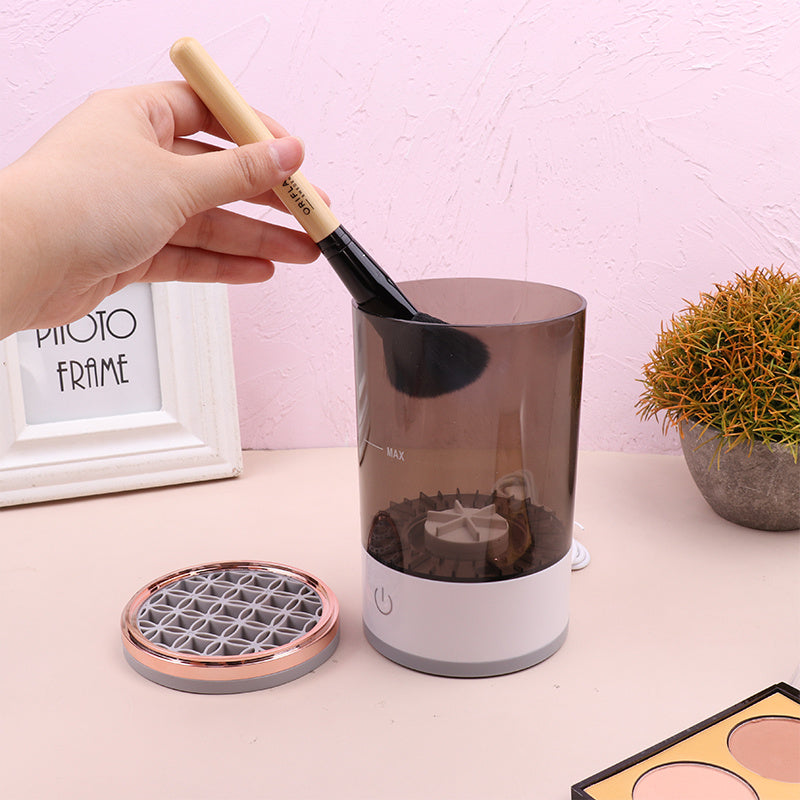 ⭐️AuroraGlow™ Elektrischer Make-up Pinsel Reiniger – Saubere Pinsel in Sekunden